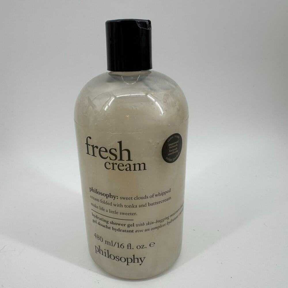 Philosophy Fresh Cream Hydrating Shower Gel 16 Oz New Sealed